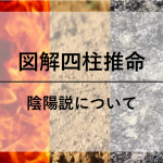 図解四柱推命　陰陽説について