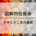 十干と十二支の通根